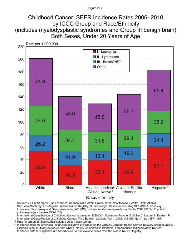 CSR Figure 29.2: SEER Incidence Rates by Race/Ethnicity