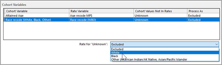 Changing the "Process As" Column