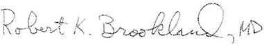 Robert K. Brookland signature